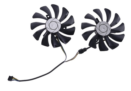 1 Par De 85 Mm Ha9010h12f-z Reemplazo De Ventilador Enfriado