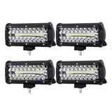 Luces Led Para Carro 7 Pulgadas 150w Barra Luz Led Moto 4pc