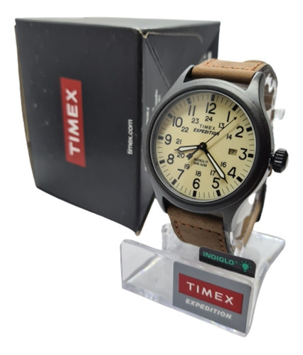 Reloj Hombre | Timex | Original | Piel | 40mm | Fechador