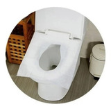 M&b Embalagens Protector Desechable Para Asiento De Inodoro Con 400 Hojas, Color: Blanco Liso