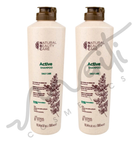 Nbc 2pz Shampoo Active Anticaída 300ml Cabello Frágil/graso