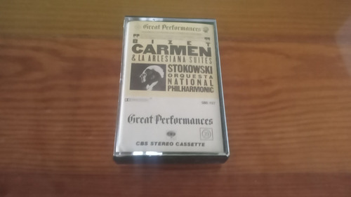Georges Bizet - Great Performances - Cassettes (nuevo)