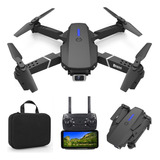 Mini Drone E88 Pro: Câmera 4k, Ios E Android Com Case Top