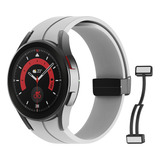 Malla Para Samsung Galaxy Watch 6/5/40-44mm/5pro 45mm Blanco