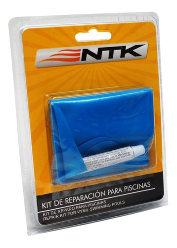 Kit Reparacion Parches Para Piscinas Parche Reparador Ntk