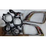 Kit De Faros De Niebla Auxiliares Lupa Y Led Np300 Frontier 