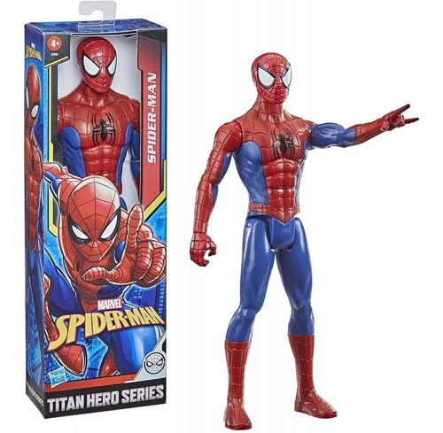 Muñeco Spiderman Marvel Titan Hero Serie 30 Cm Hasbro- Lanus