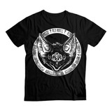  Playera Murciélago Vampiro Bat Face Goth Vamps