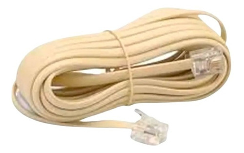 Cable Para Telefono De 4.5  Metros De 4 Hilos