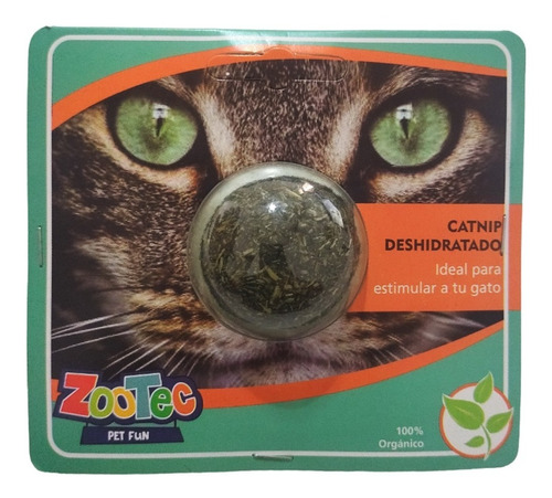 Juguete Para Gatos Hierba Gatera Catnip Ball Pelota Zootec