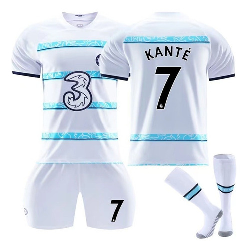 Chelsea Jersey No. 7 Kante No. 10 Pulisic Children/adults