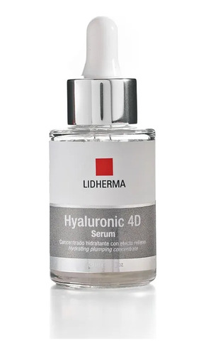 Hidratante Hyaluronic 4d Serum Lidherma Ácido Hialurónico 