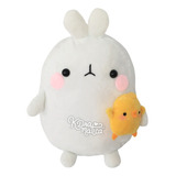 Peluche Coreano Conejo Molang Con Pollito Piu Piu Fanmade