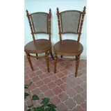 Sillas  Thonet Fishel 150 Años De Antigüedad. Precio 2 Pieza