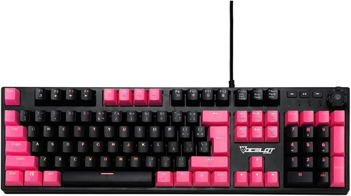 Teclado Mecánico Gamer Ocelot Gaming Ogmk04 Rgb Alámbrico