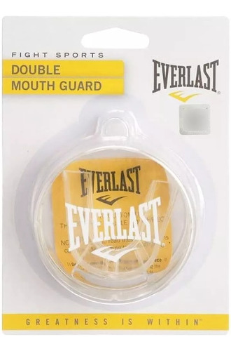 Protector Bucal Doble Everlast Boxeo Mma