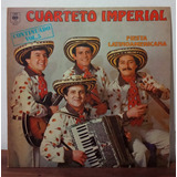 Vinilo Cuarteto Imperial Fiesta Latinoamericana Lp Ex- 