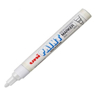 Marcador Unipaint Permanente Px20 Uni Paint Color A Escoger Color Blanco | Meses sin interés