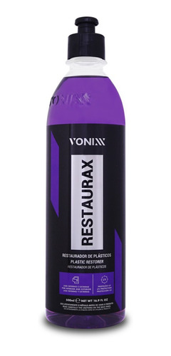 Restaurax Restaurador De Plasticos 500 Ml Vonixx