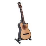 Modelo De Guitarra Clásica En Miniatura Acústica De Madera