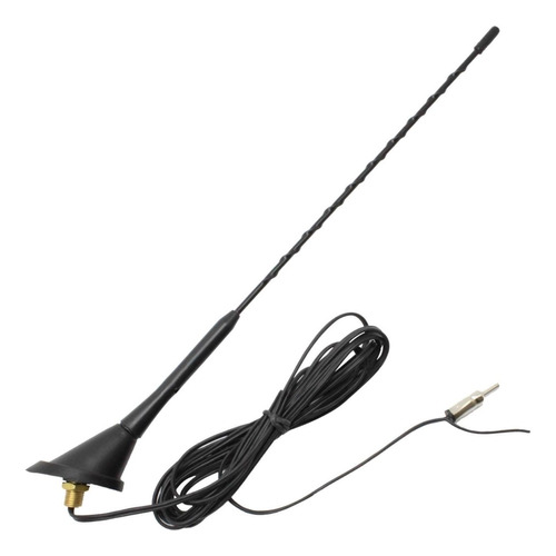 Antena De Carro Traseira Vw New Beetle 1998 A 2010 Plug Din