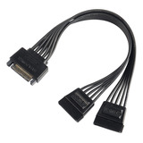 Xmsjsiy Sata Power Y Splitter Cable Adaptador Conector 15 P.