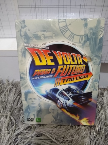 Box Coleção Dvd De Volta Para O Futuro - 3 Filmes - Lacrado