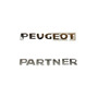Insignia Emblema + Manija Peug.partner Porton Trasero 2010/ Peugeot Partner
