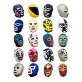 20 Mascaras Lucha Libre Batucada Boda Xv Años Fiesta Disfraz