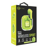 Audífonos Inalámbricos True Wireless Sport Biconic Verde