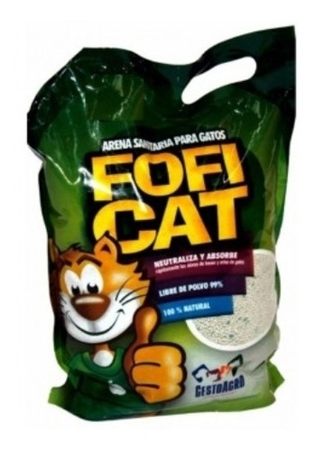 Arena Para Gato Foficat 25 Kg