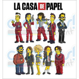 Pack De Vectores Simpson Casa De Papel