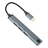 Estación De Acoplamiento Usb C, Hub Usb 3.0 Auriculare...