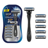 Aparelho De Barbear Flex3 Hybrid Extra Suave C/5 Cargas Bic