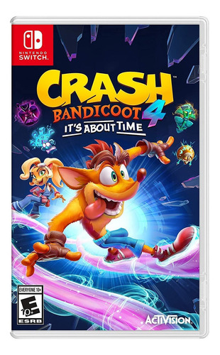 Crash Bandicoot 4 It's About Time Nuevo Switch Físico Vdgmrs