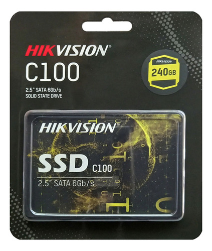Disco Sólido Interno Hikvision C100 Hs Ssd C100 240gb