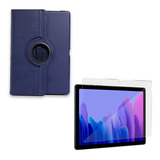 Funda + Lamina Para iPad 10.2 7ma 8va Generación Azul Ma