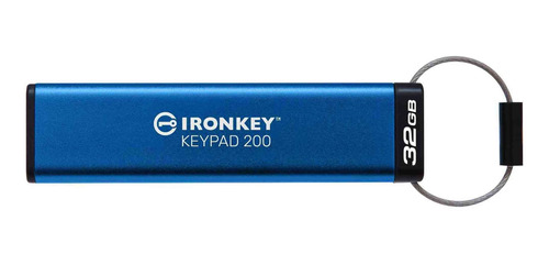 Memoria Usb-a Kingston Ironkey Keypad 200 32gb Xts-aes Fips