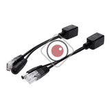 Par Splitter Inyector Eyector Alimentación Poe Camara Ip