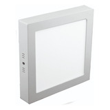 Panel Led Sobrepuesto Cuadrado 6w Megabright