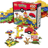 Juego De Construcción Mega Pokémon Con 450 Ladrillos Y Pieza