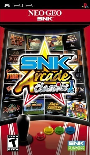 Snk Arcade Classics Vol 1 Sony Psp