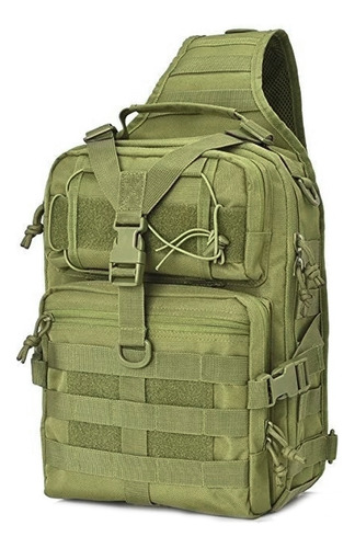 Mochila Táctica Militar Multiusos Grande Pechera Cruzada 