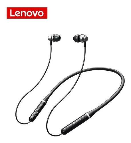 Lenovo Fone De Ouvido Bluetooth Pescoço Sem Fio