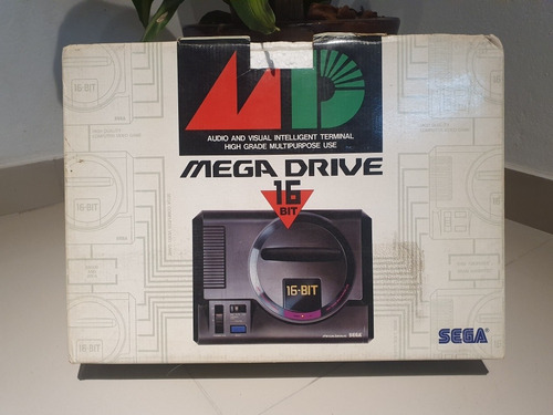 Console Mega Drive Primeiro Modelo Japones Raro