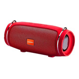 Bocina Moreka Charge Mini 4+ Con Bluetooth Roja 