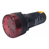 Ojo Buey Led Rojo Sonido 220v Piloto Baw Electro Medina