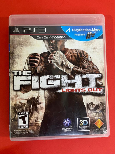 Ps3 Fisico The Fight Lights Out + Manual