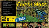 Plume Moss Exo Terra Forest, 7 Cuartos De Galón, Paquete De