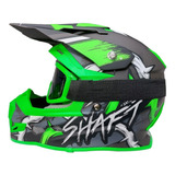 Cascos Cross Marca Shaft Mx33, Certificado Ece 